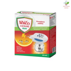 Xibiz Home Duo Električni Aparat Za Komarce + Tečnost 60 Noći
